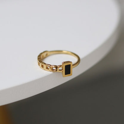 Anillo de ónix