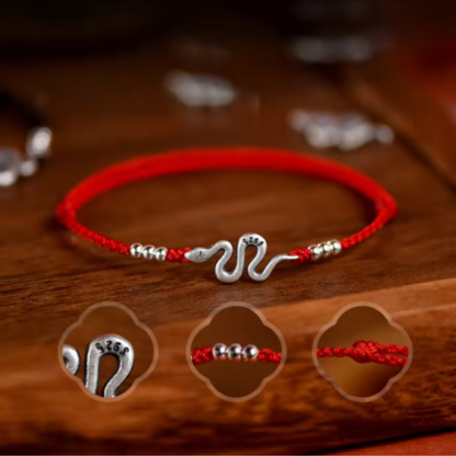 2025 Year of the Snake Charm String Bracelet