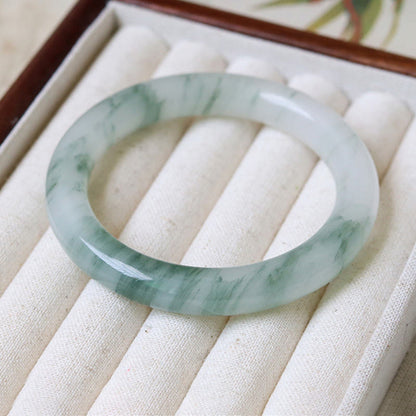 Pulsera de jade natural con piedras de Buda para la suerte y la prosperidad