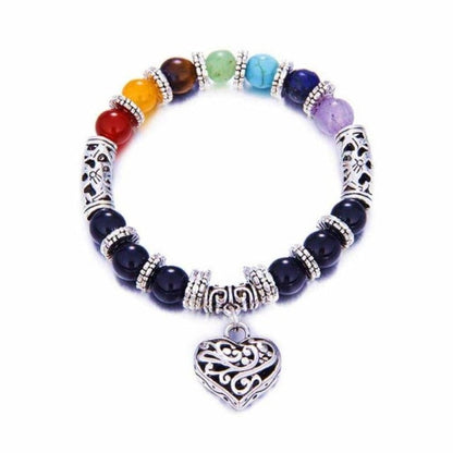 7 Chakra Natural Stone Healing Bracelet