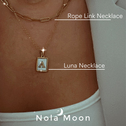 Luna Opal Halskette