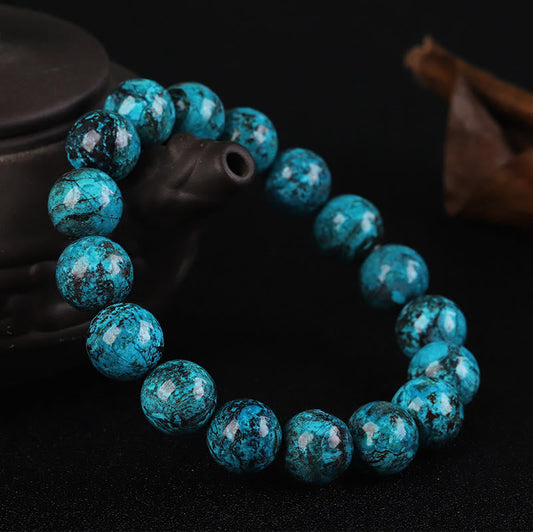 Buddha Stones Armband aus natürlichem Phönixstein mit Kraft und Mut