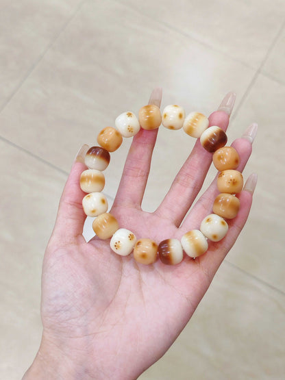 Charcoal Burned Series Bodhi Bracelets - Touch Bling