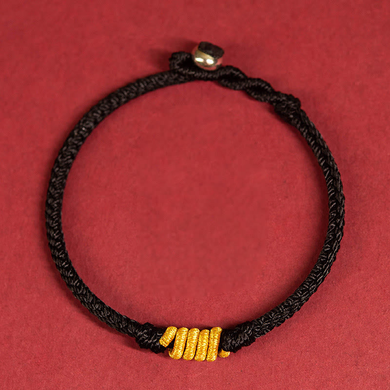 Buddha Stones Handcrafted King Kong Knot Luck Protection Braid Rope Bracelet - Touch Bling
