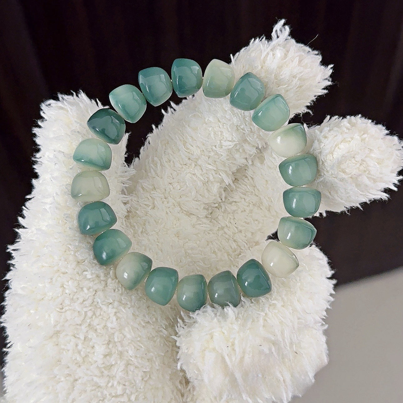 Multi-Treasure Bowl Bead Bodhi Bracelet - Touch Bling