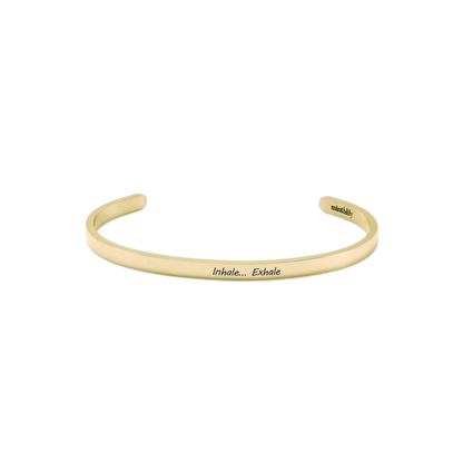 Personalized Thin Cuff Bracelet