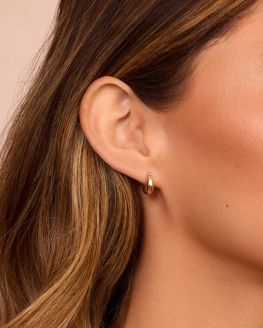 Huggies Banks de oro de 14k