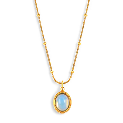 Aquamarine Gemstone Necklace