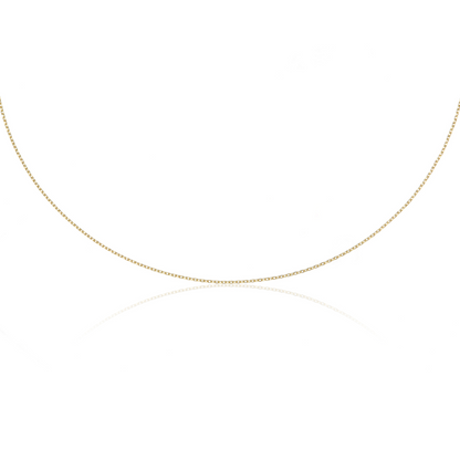 Belcher-Kette aus massivem Gold