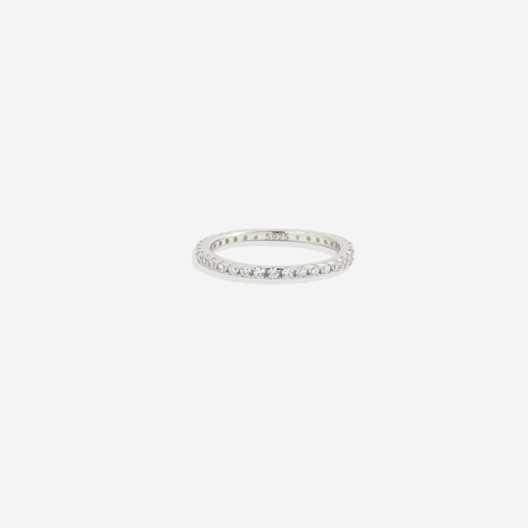 Birthstone Eternity Stacking Ring