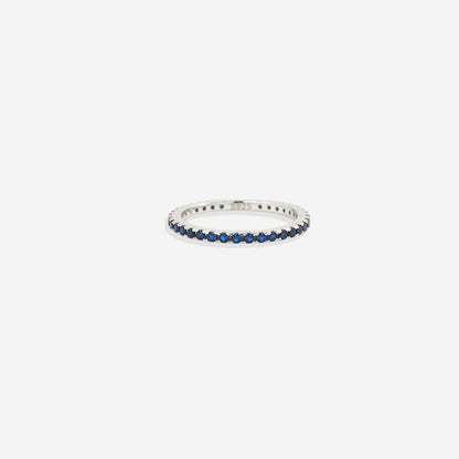 Birthstone Eternity Stacking Ring