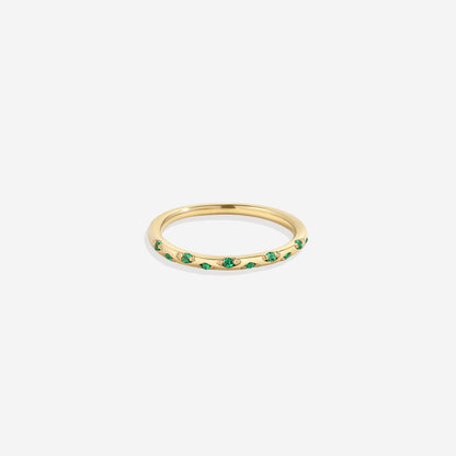 Dainty Birthstone Constellation Band