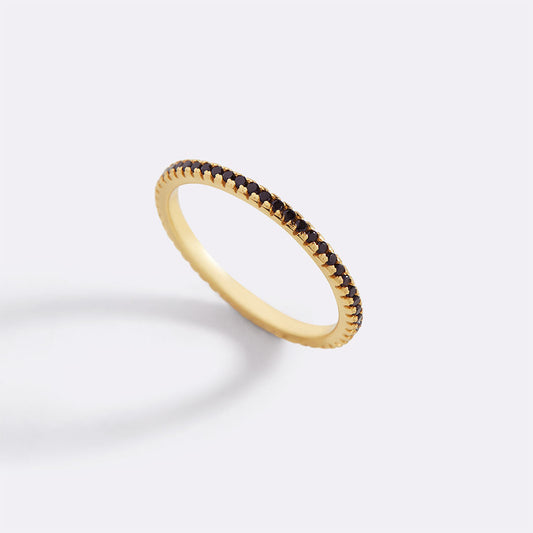 Black Diamond Eternity Ring