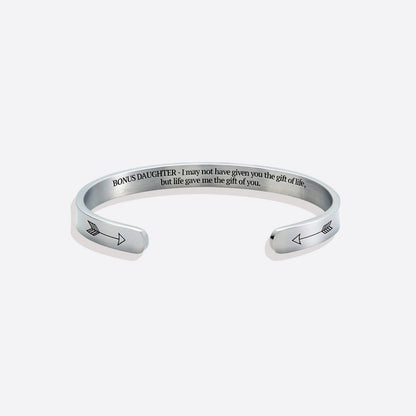 Bonus Daughter Cuff Bracelet