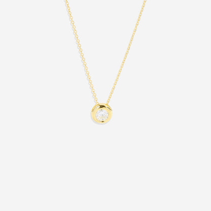 Bubble Solitaire Necklace