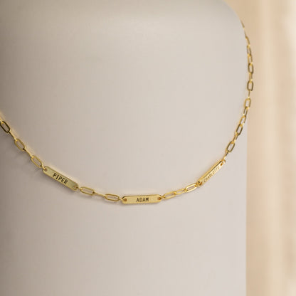 Mini Name Bar Necklace