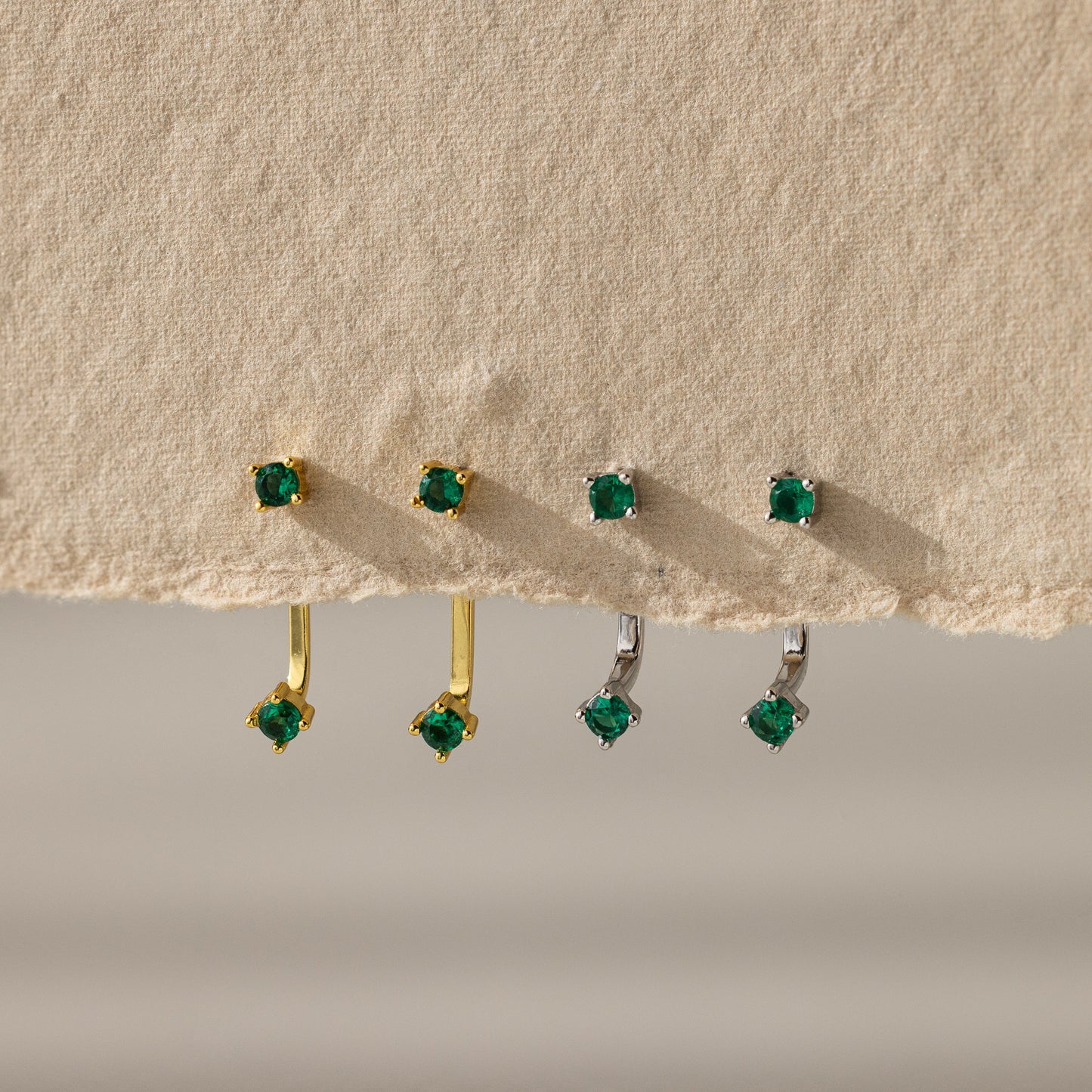 Birthstone Ear Jackets