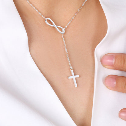 Cross and Infinity Necklace