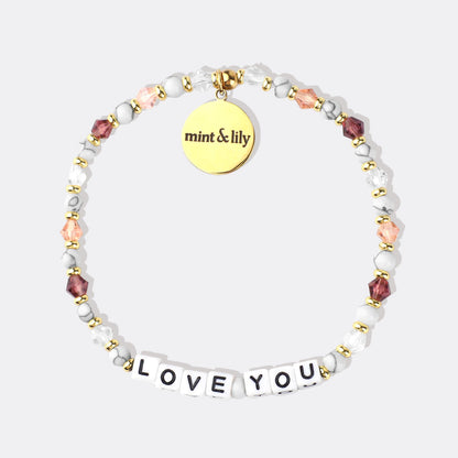 Individuelles Amethyst Dreams Freundschaftsperlenarmband