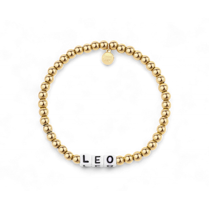 Custom Waterproof Gold Beaded Friendship Bracelet