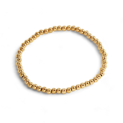 Zierliches goldenes Stapelarmband