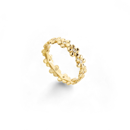 Diamonds & Daisies Eternity Ring