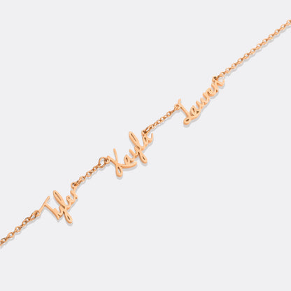 Fairy Multiple Name Necklace | Add Up to 4 Names