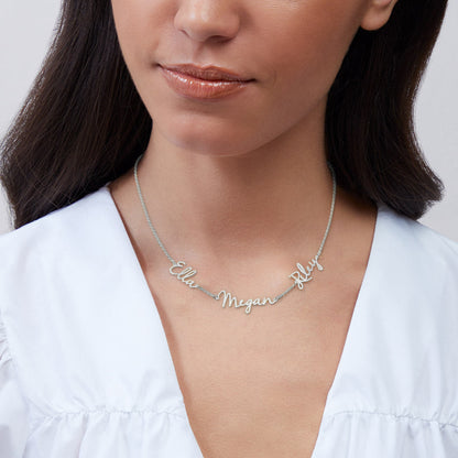 Fairy Multiple Name Necklace | Add Up to 4 Names