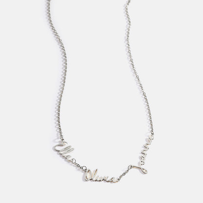Fairy Multiple Name Necklace | Add Up to 4 Names