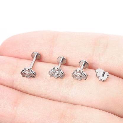 Süße Labret-Ohrstecker | 16g