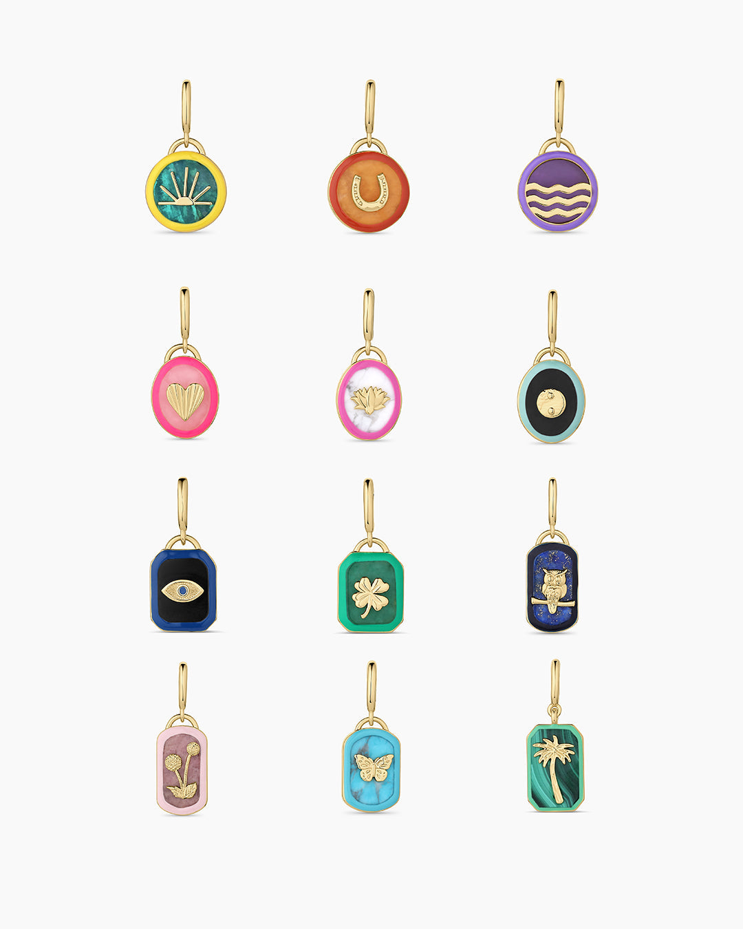 Power Gemstone Protection Parker Charm