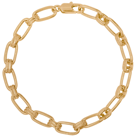 Chunky Paperclip Chain Bracelet