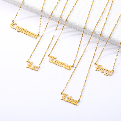 Collar del zodiaco astrológico 