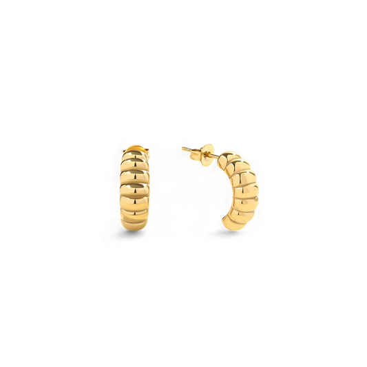 Croissant Hoop Earrings