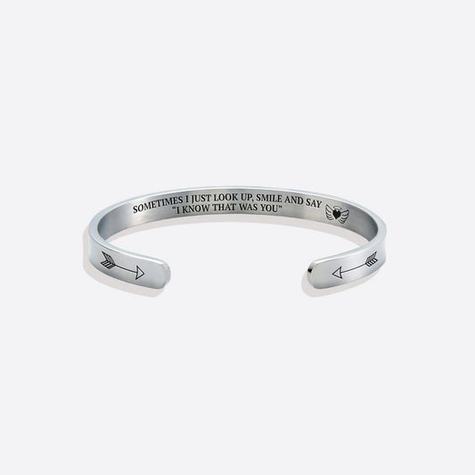 I Know That Was You Cuff Bracelet
