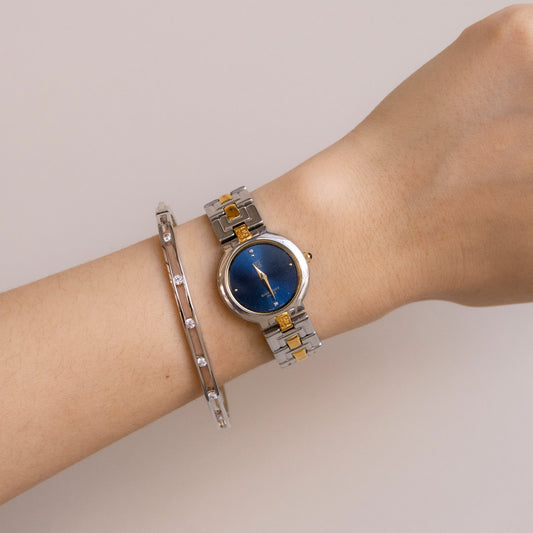 Vintage Givenchy Swiss Ocean Two Tone Watch