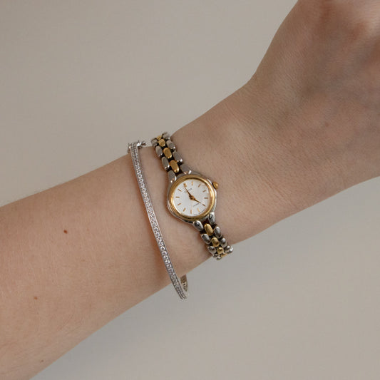 Vintage Citizen Cletia Round Two Tone Watch
