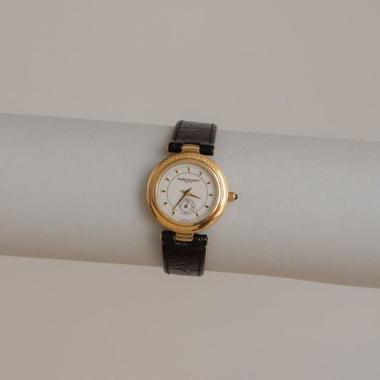 Vintage Pierre Balmain Swiss Straps Gold Watch