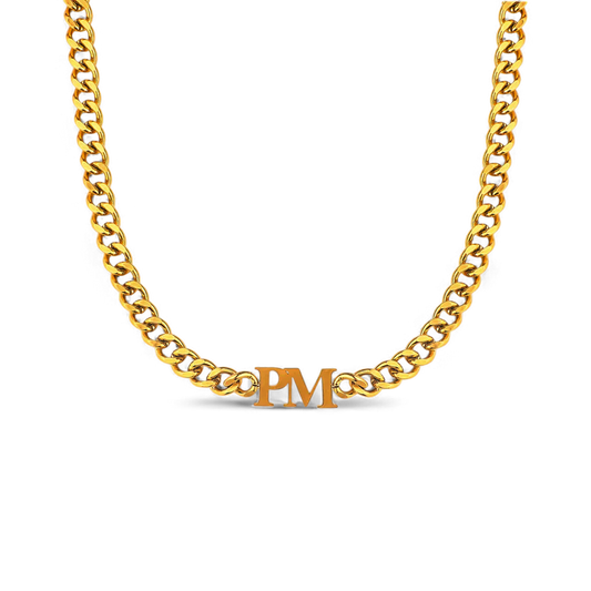 Initial Choker Necklace