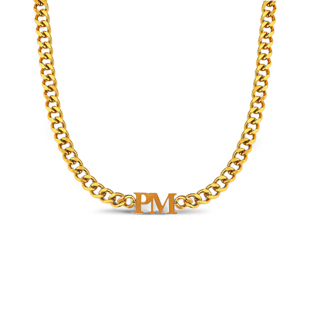 Initial Choker Necklace