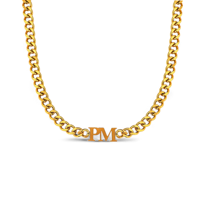 Initial Choker Necklace