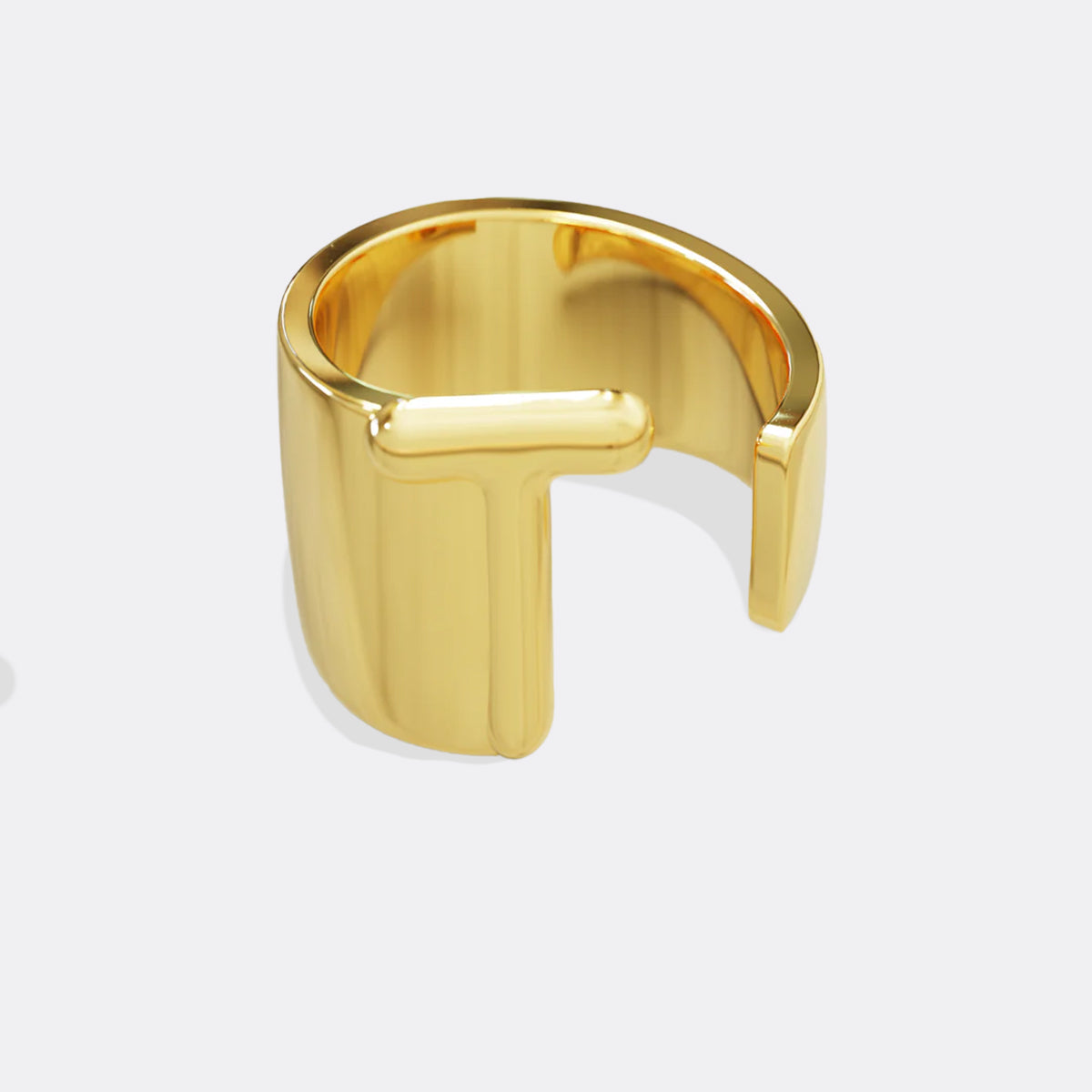 Initial Monogram Ring - Touch Bling