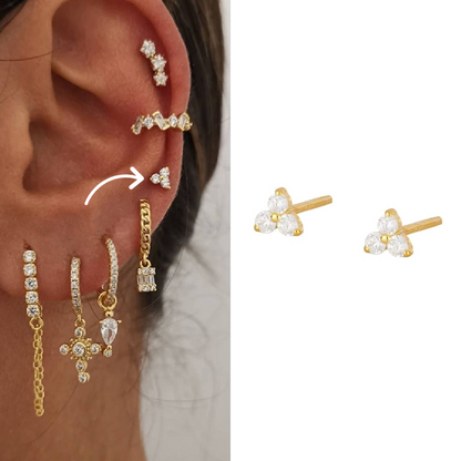Juego de pendientes Amalfi 316L