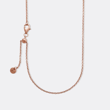 Italian Milano Sterling Silver Adjustable Necklace