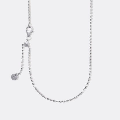 Italian Milano Sterling Silver Adjustable Necklace