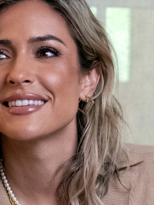 Pendientes de aro Girl Boss