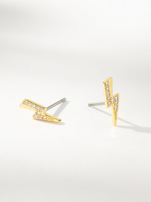 Bolt Stud Earrings