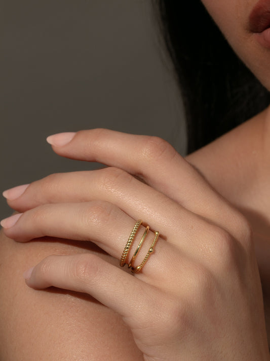 No Boundaries Ring (3er-Set)