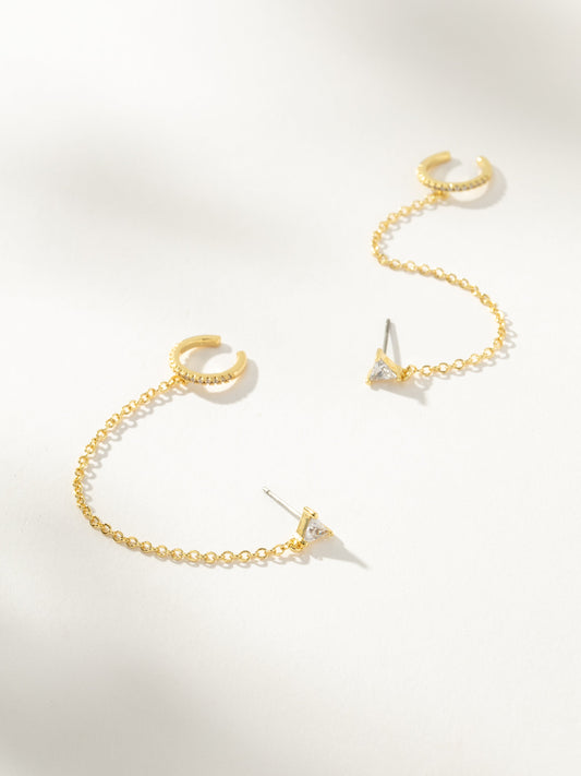 Cadena y brazalete para escalar orejas