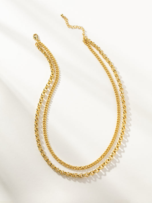 Collar de cadena doble